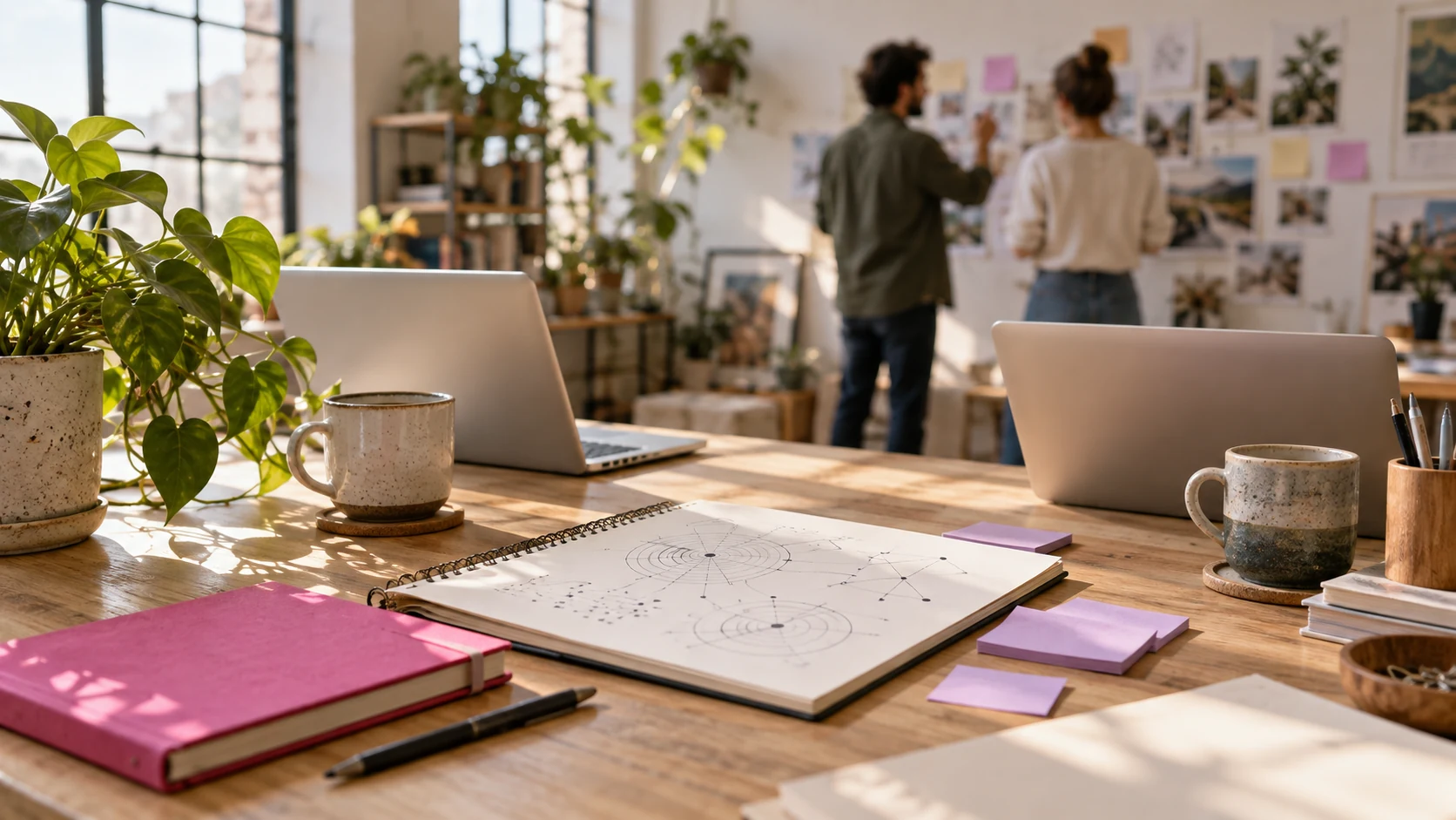 Illustrative collaborative creative studio